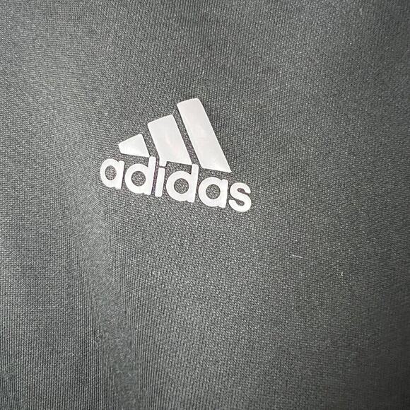 Adidas Men's Black & Gray Tech Fleece Full Zip Training Hoodie Climawarm Size M - Picture 5 of 6